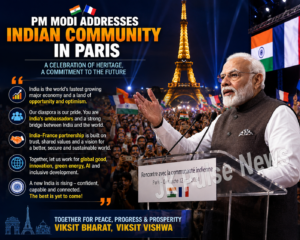 Text of Prime Minister’s address during the Indian community event in Paris