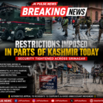 RESTRICTIONS IMPOSED IN PARTS OF SRINAGAR; SECURITY TIGHTENED<br>